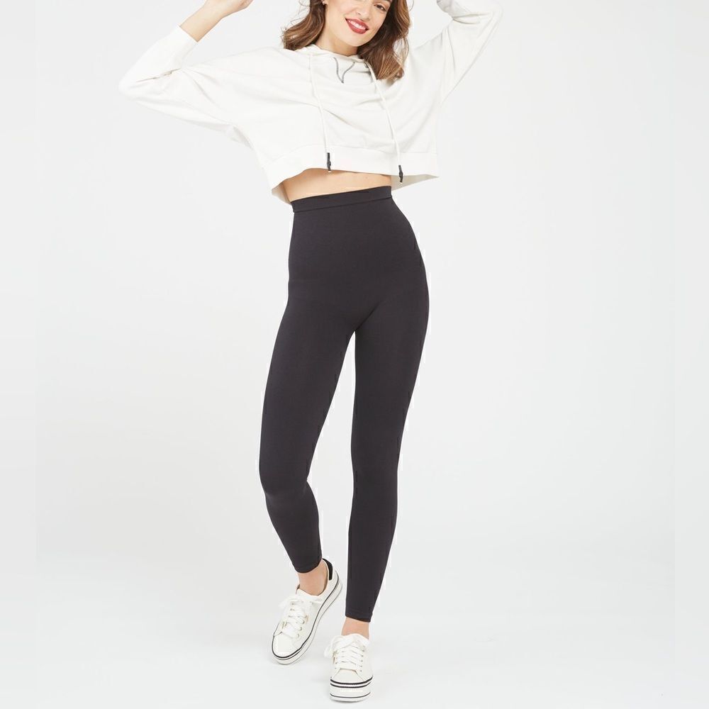 Spanx Look at Me Now High-Waisted Seamless Leggings Size Small
